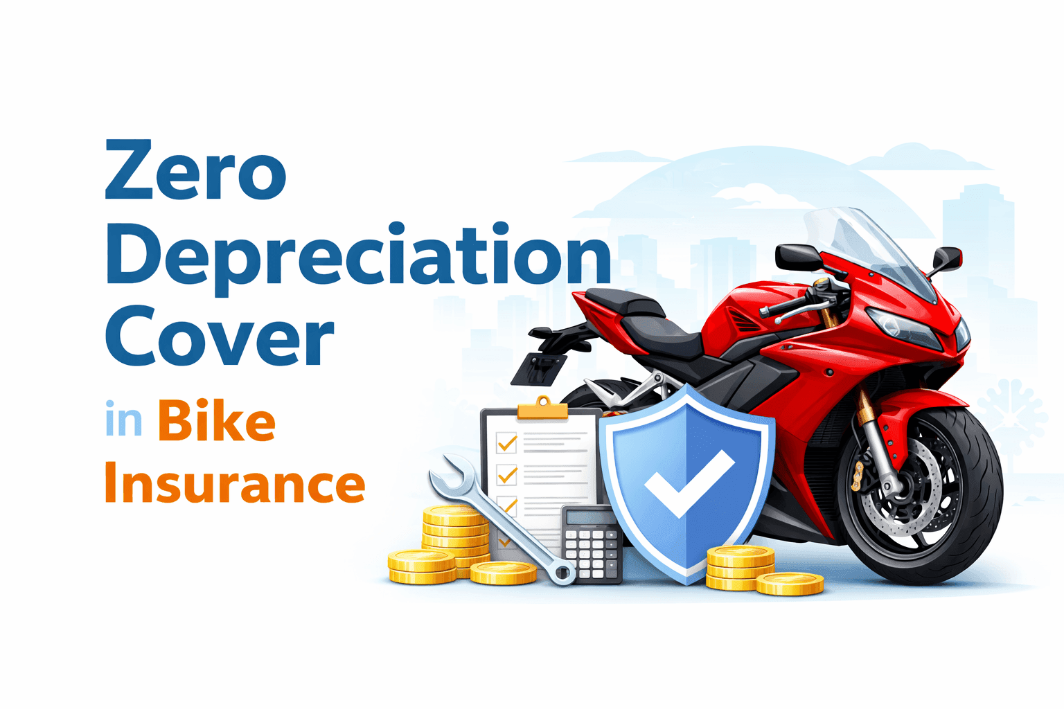 What is Zero Depreciation Cover in Bike Insurance & Why It Matters