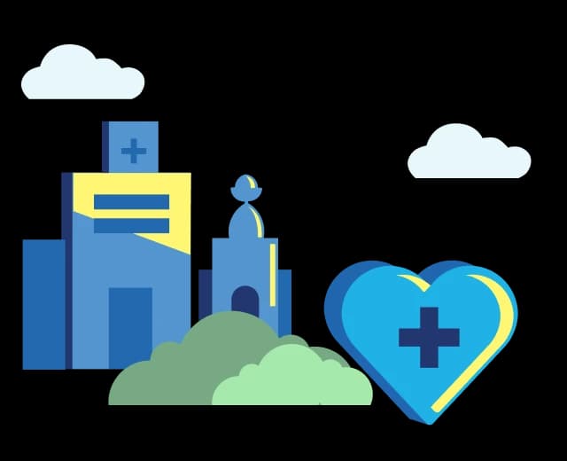 Health insurance illustration