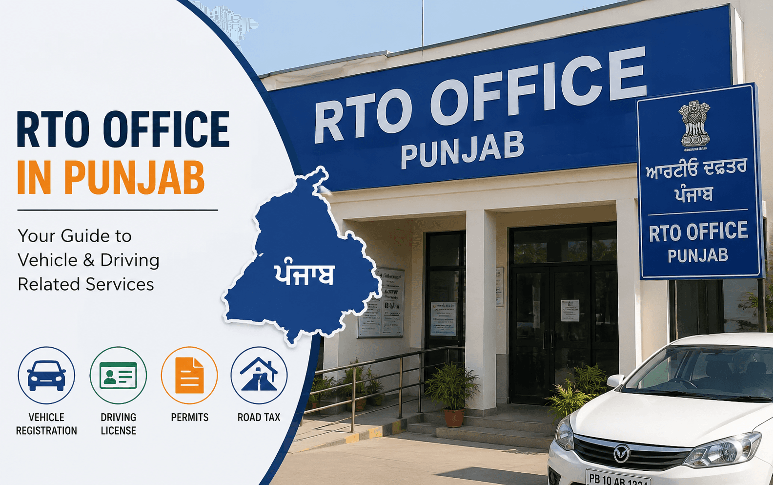 RTO Office in Punjab: Complete List, Codes, Services, Charges and ...